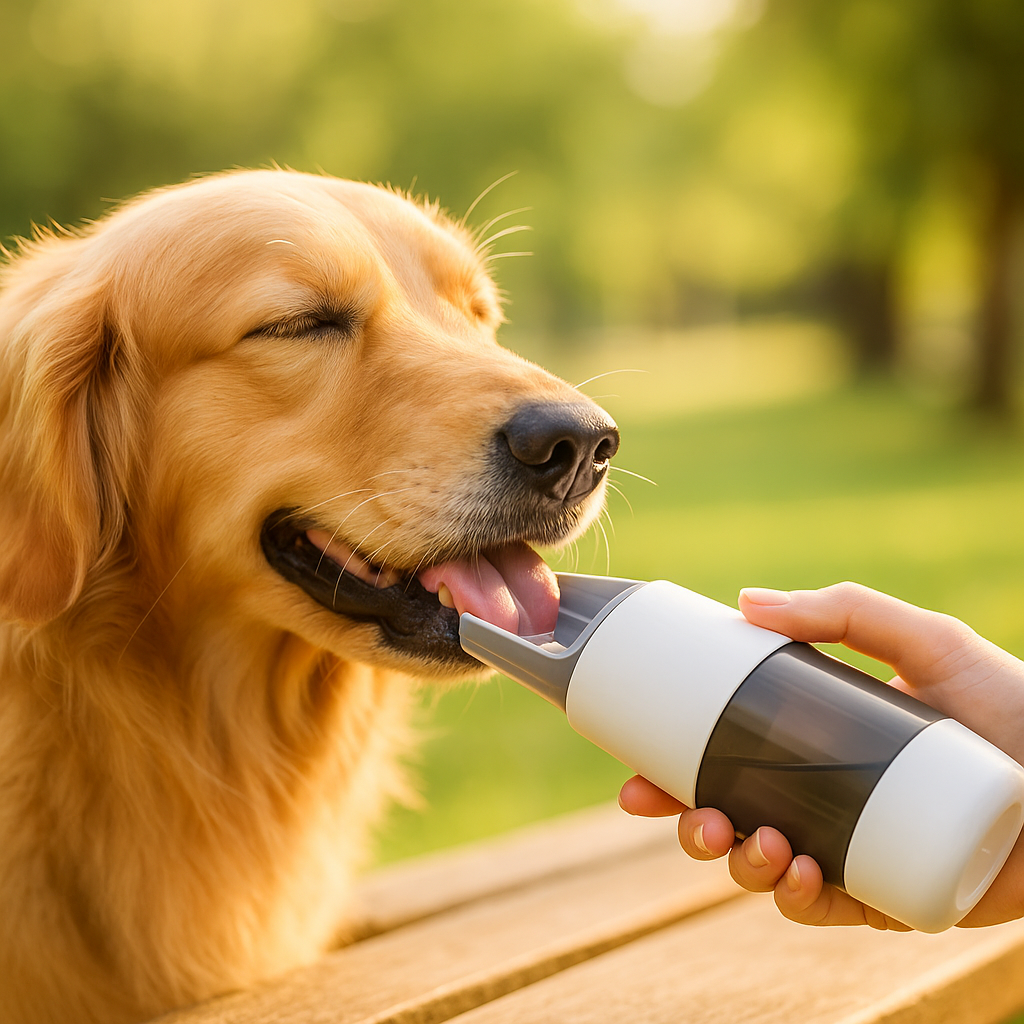 Hydra-Calm™ 2-in-1 Travel Bottle & Treat Dispenser