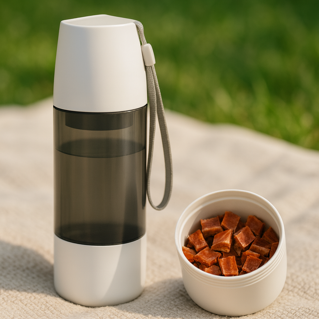 Hydra-Calm™ 2-in-1 Travel Bottle & Treat Dispenser